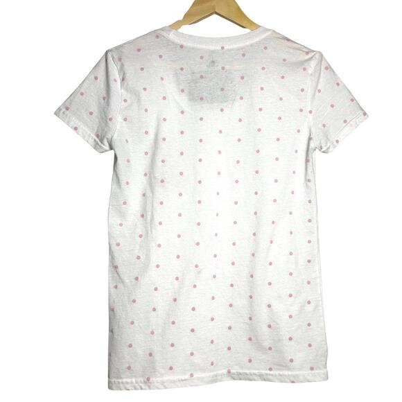 DISNEY Alice in Wonderland Polka Dot Dinah Cat Graphic Tee/T-Shirt, Size S - Picture 4 of 4